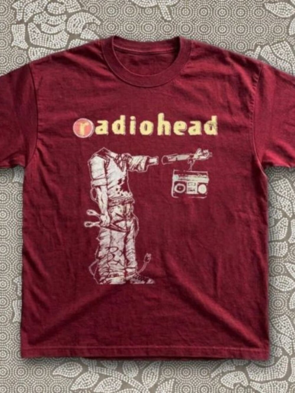 Radiohead Band Graphic T Shirt
